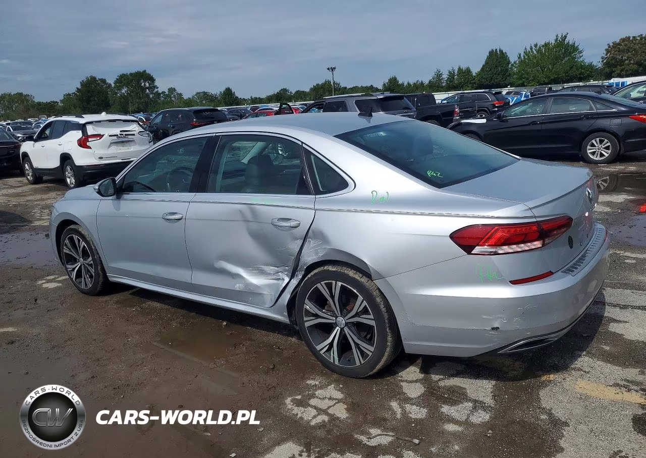 2021 Volkswagen Passat Se VIN:1VWSA7A32MC013650 - 2