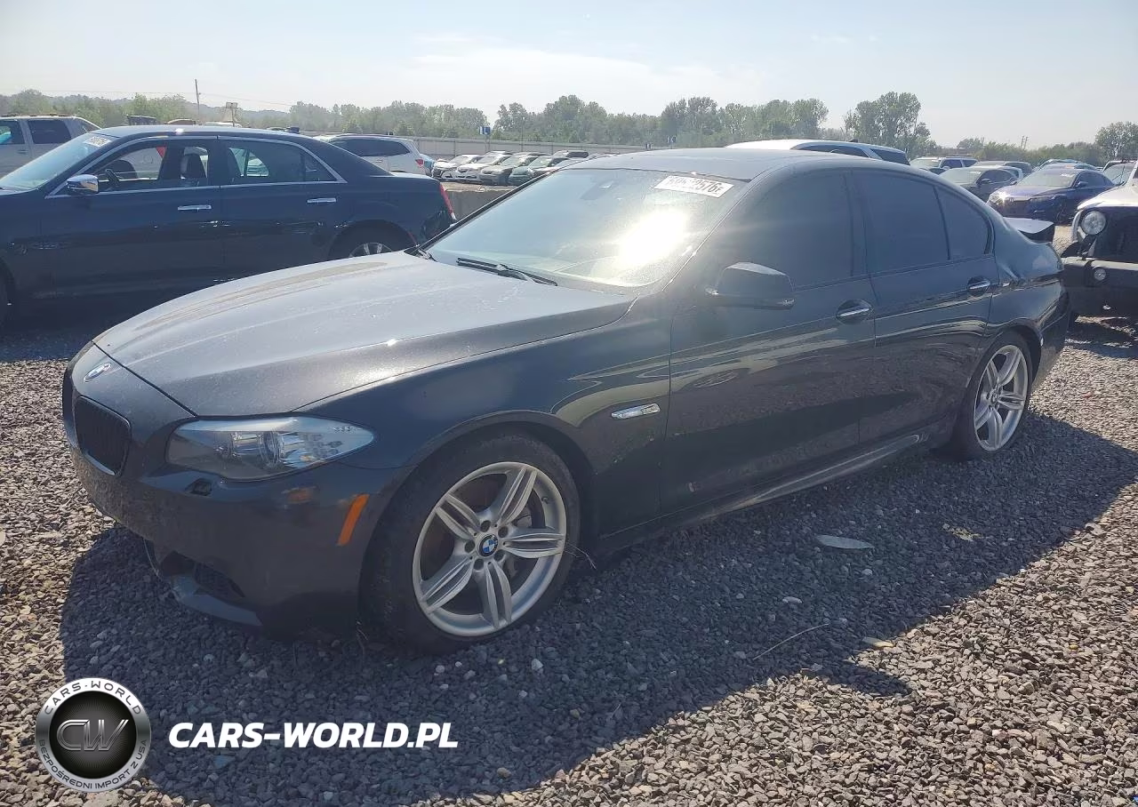 2013 BMW 550 I VIN:WBAFR9C53DDX79577 - 1