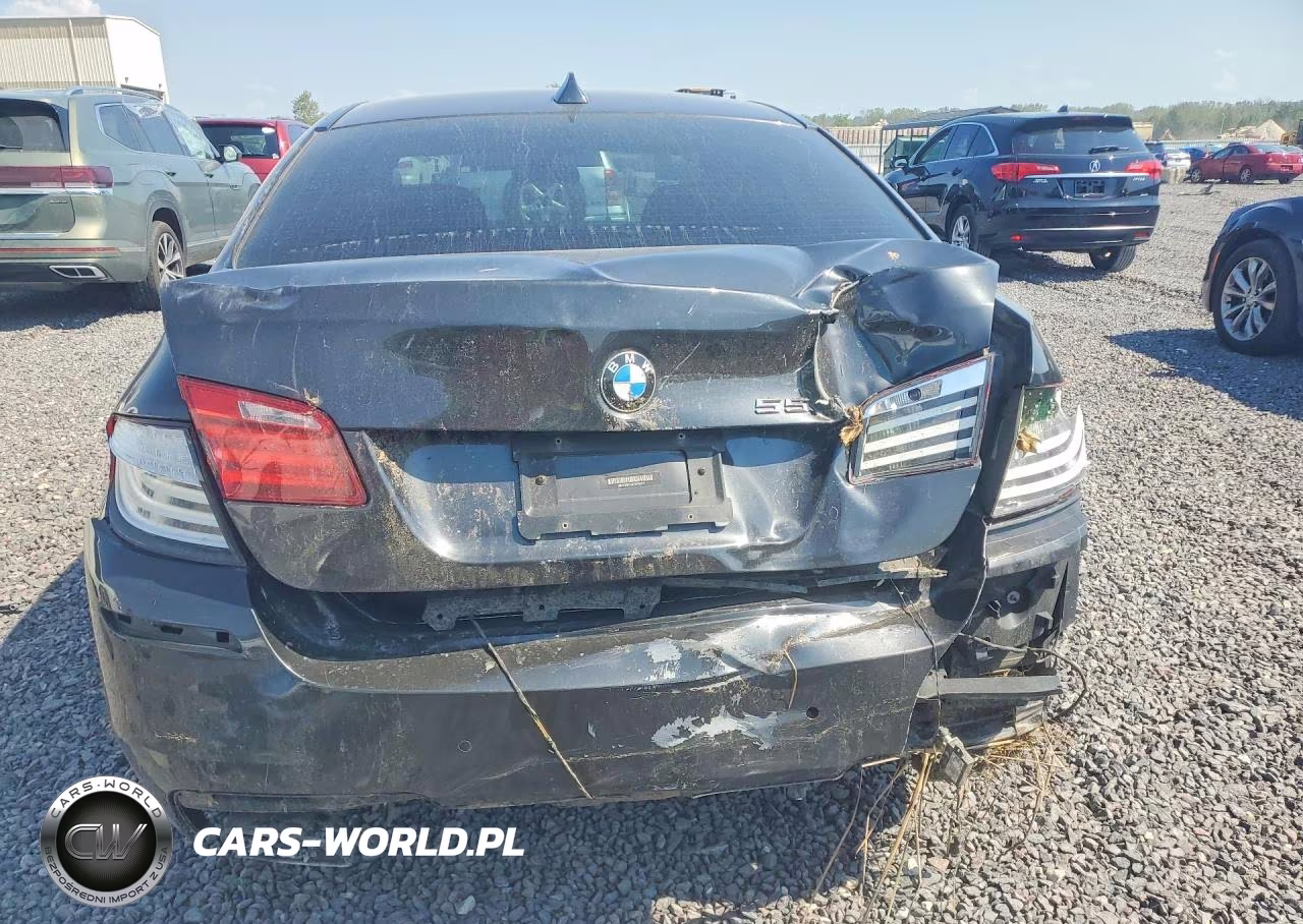 2013 BMW 550 I VIN:WBAFR9C53DDX79577 - 6