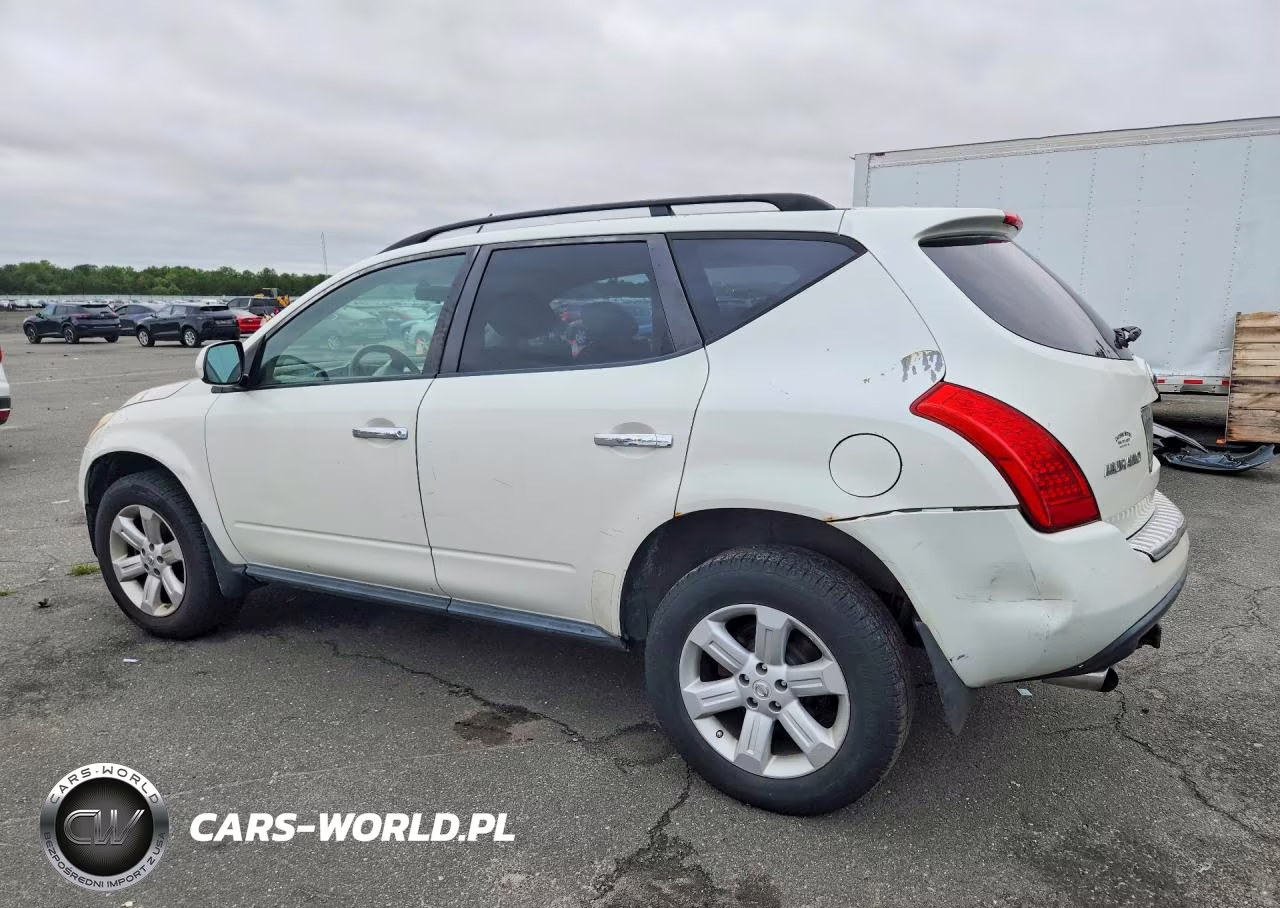 2007 Nissan Murano S VIN:JN8AZ08WX7W639632 - 2