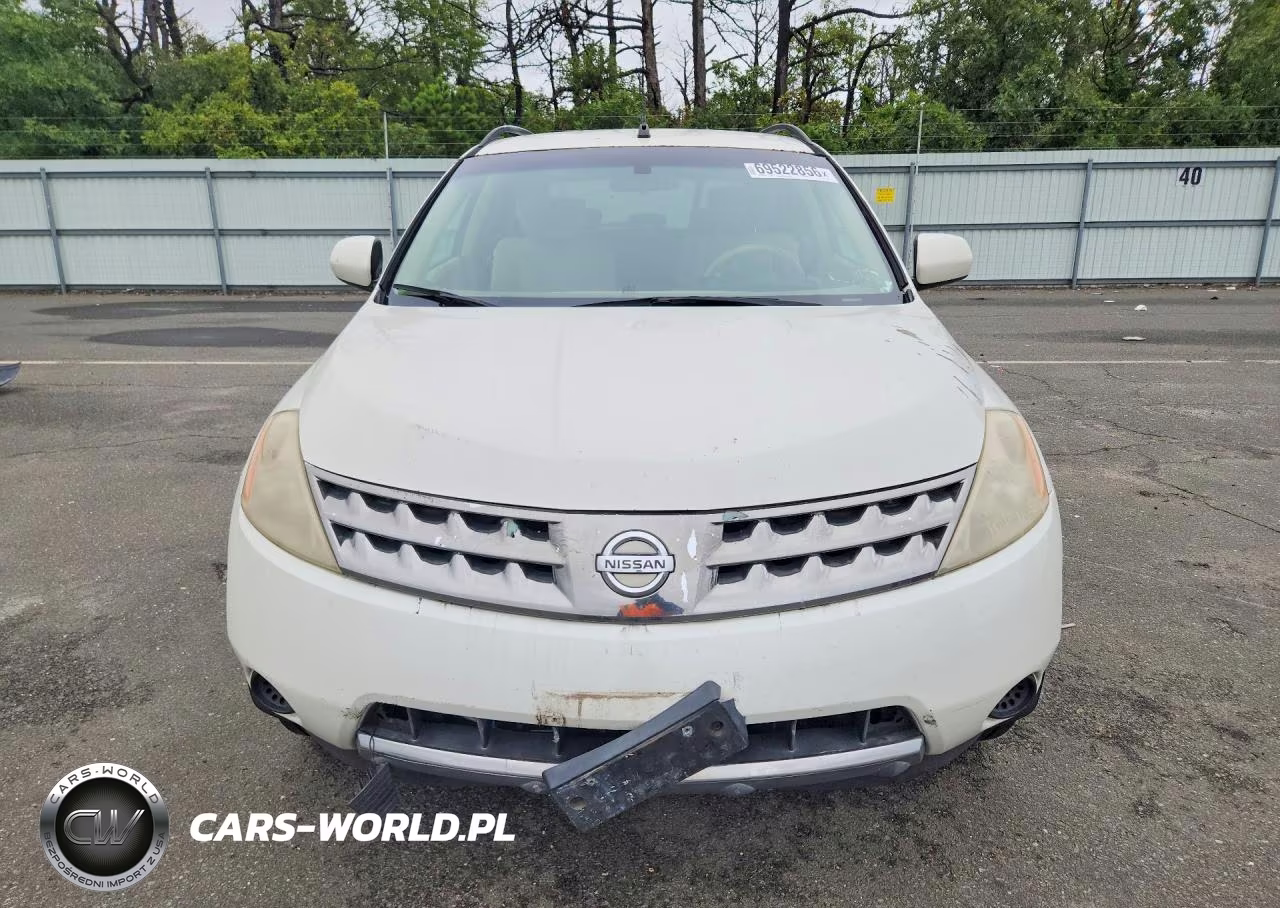 2007 Nissan Murano S VIN:JN8AZ08WX7W639632 - 5