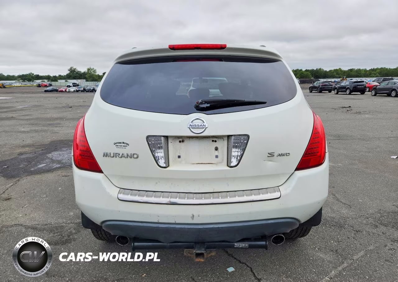 2007 Nissan Murano S VIN:JN8AZ08WX7W639632 - 6