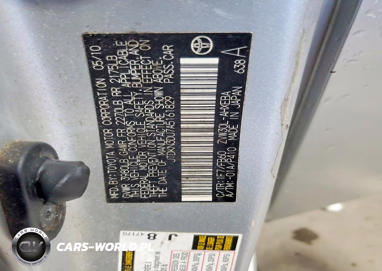 2010 Toyota Prius Ii VIN:JTDKN3DU7A5161829 - 12