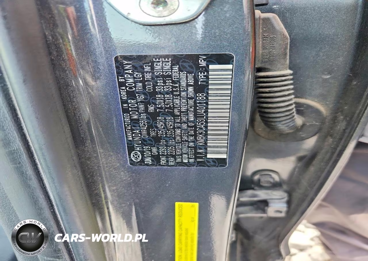2020 Hyundai Kona Limited VIN:KM8K3CA53LU401188 - 13