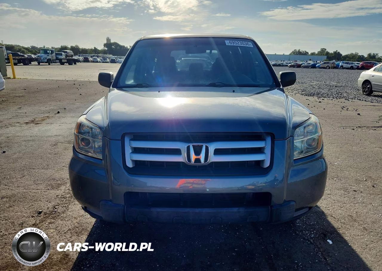 2007 Honda Pilot Lx VIN:5FNYF18137B024454 - 5