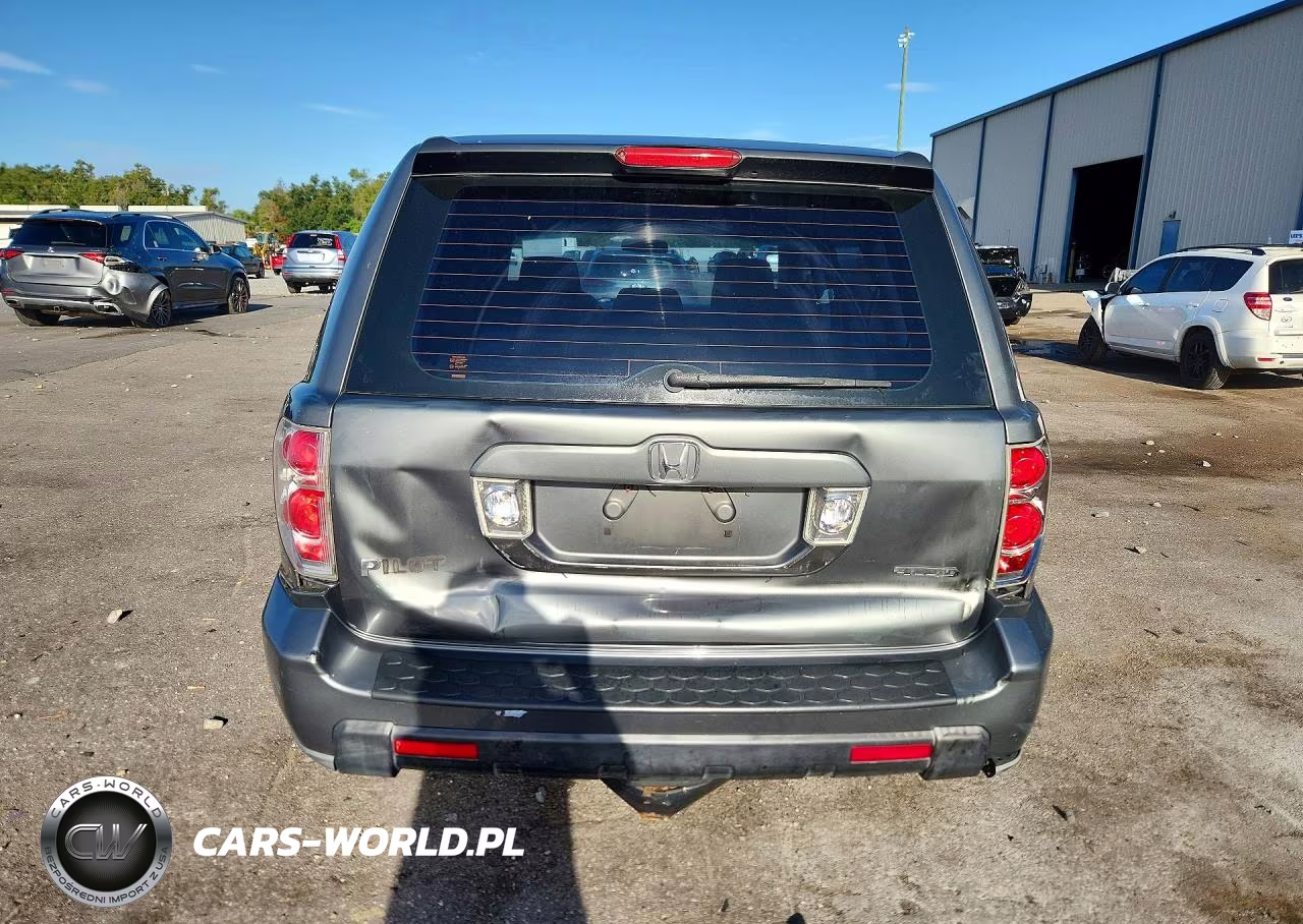 2007 Honda Pilot Lx VIN:5FNYF18137B024454 - 6