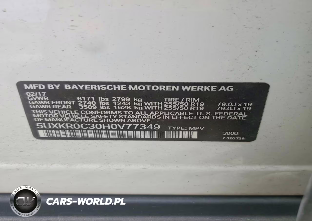 2017 BMW X5 xDrive35I VIN:5UXKR0C30H0V77349 - 13