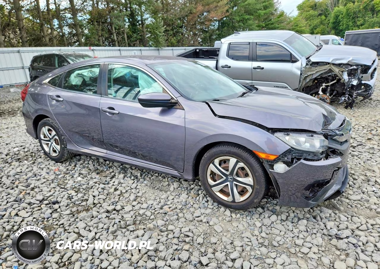 2018 Honda Civic Lx VIN:2HGFC2F57JH519772 - 4