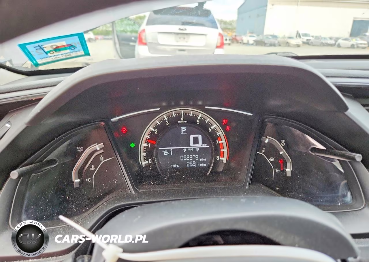 2018 Honda Civic Lx VIN:2HGFC2F57JH519772 - 9