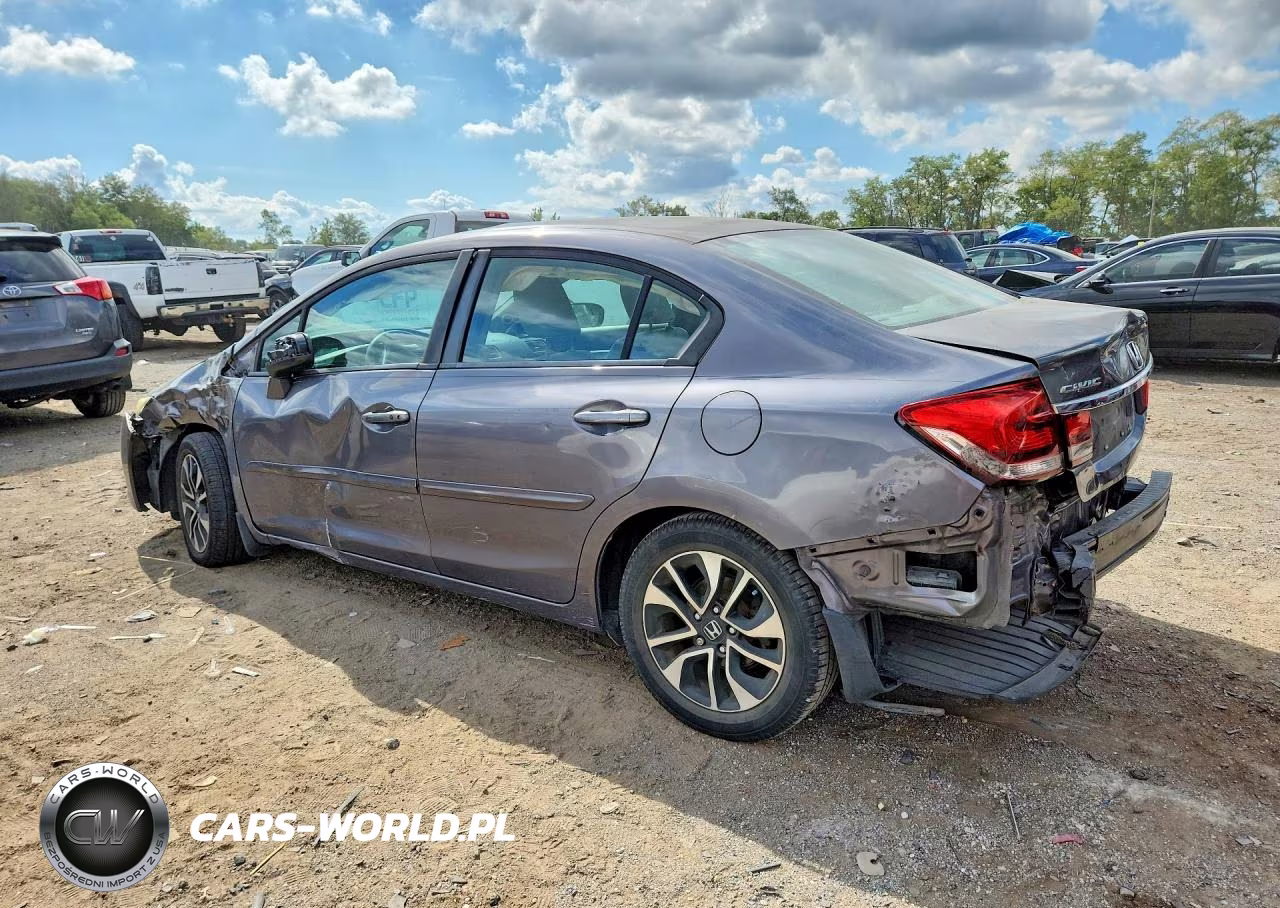 2014 Honda Civic Ex VIN:19XFB2F8XEE005928 - 2