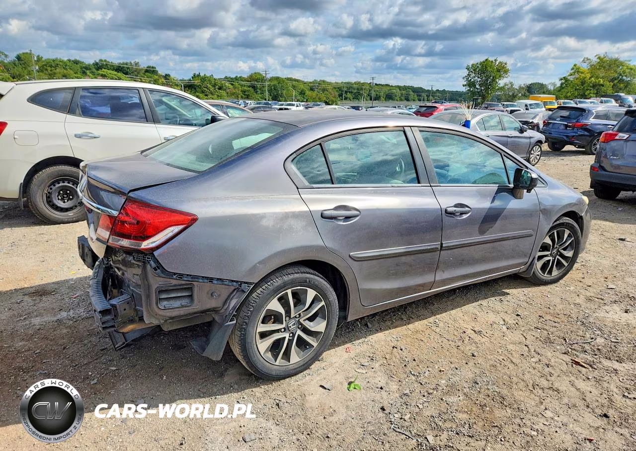 2014 Honda Civic Ex VIN:19XFB2F8XEE005928 - 3