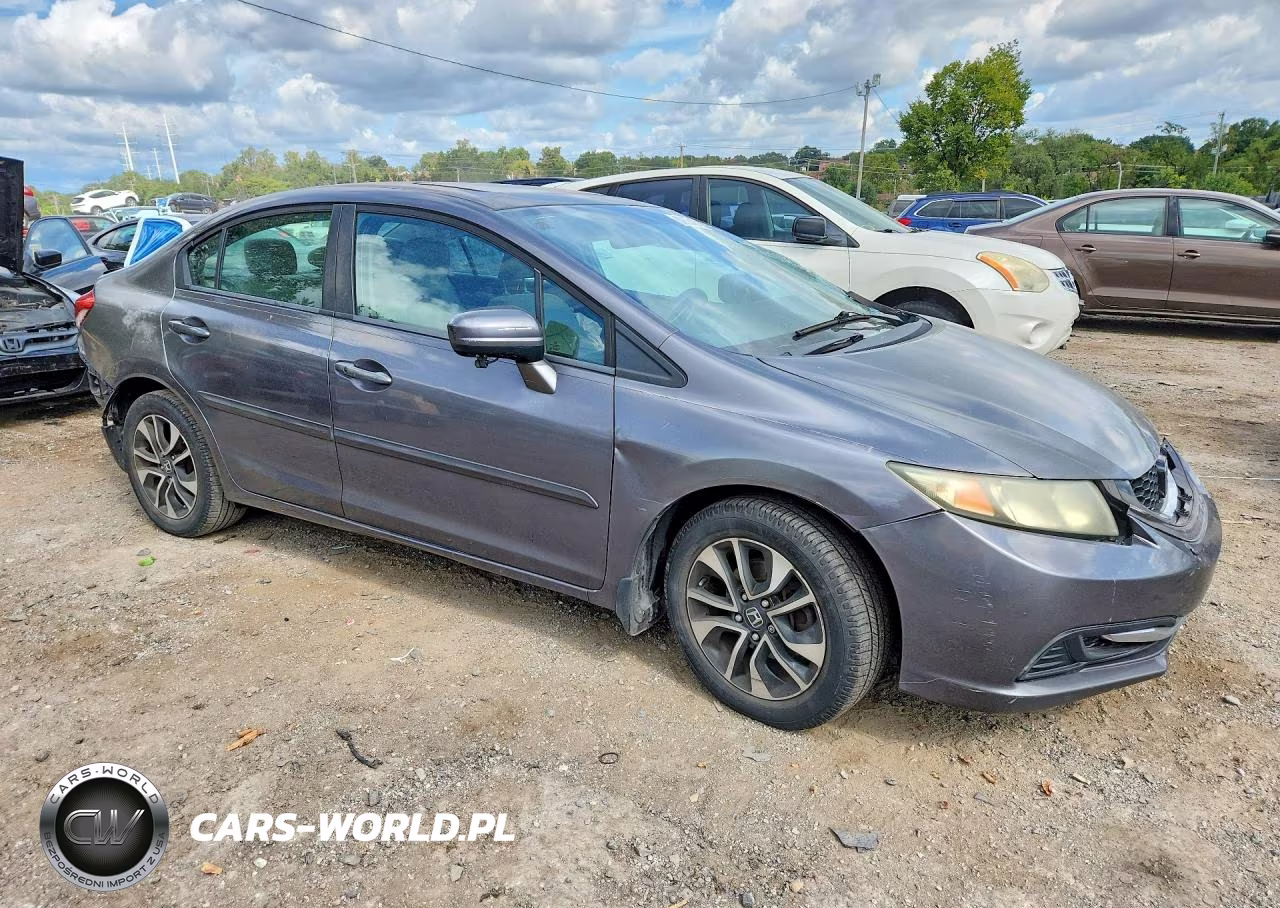 2014 Honda Civic Ex VIN:19XFB2F8XEE005928 - 4