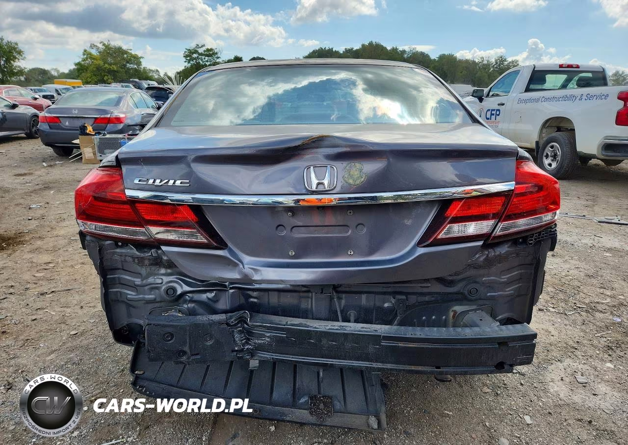 2014 Honda Civic Ex VIN:19XFB2F8XEE005928 - 6