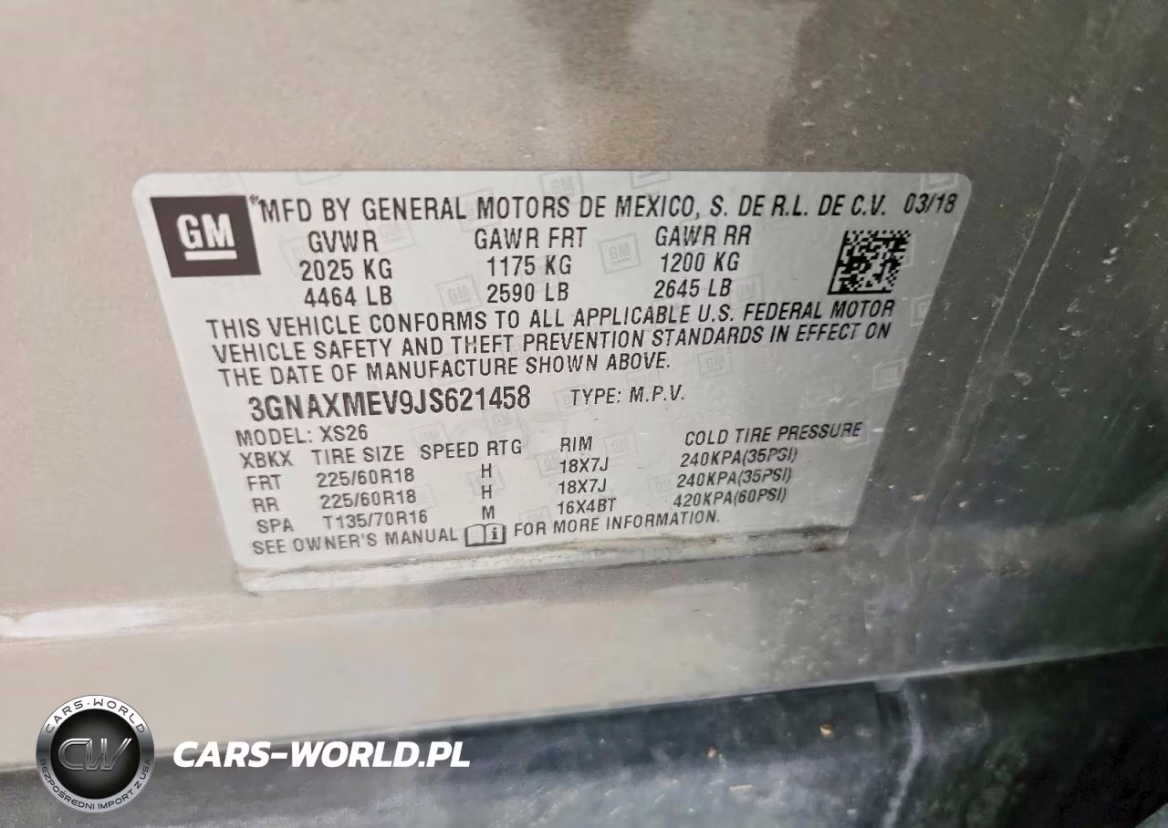 2018 Chevrolet Equinox Premier VIN:3GNAXMEV9JS621458 - 13