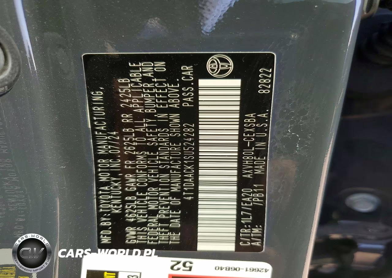 2025 Toyota Camry Se VIN:4T1DAACK1SU524282 - 13