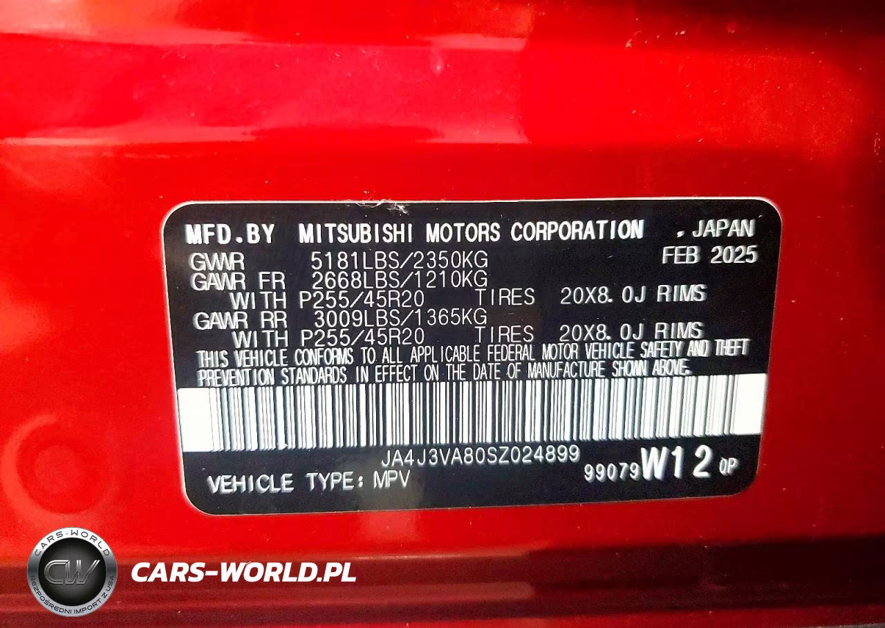 2025 Mitsubishi Outlander Se VIN:JA4J3VA80SZ024899 - 13