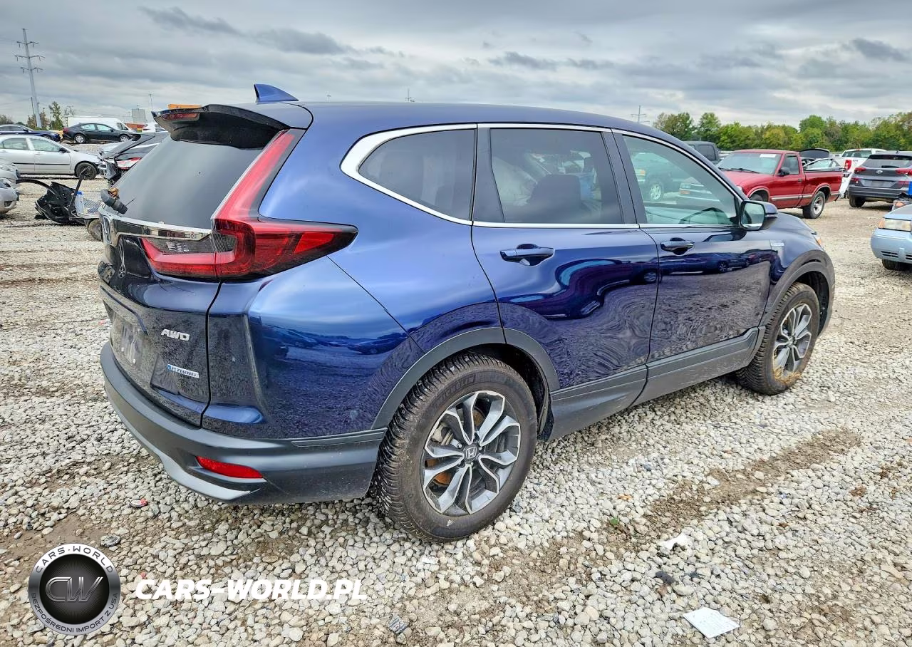 2021 Honda Cr-V Ex VIN:7FART6H53ME015590 - 3