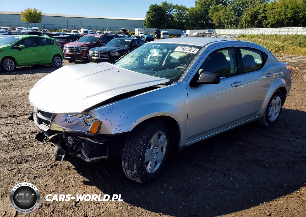 2009 Dodge Avenger Se VIN:1B3LC46B29N523803 - 1