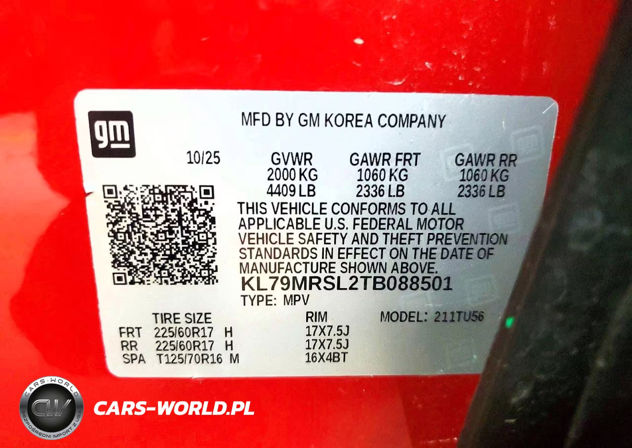 2026 Chevrolet Trailblazer Lt VIN:KL79MRSL2TB088501 - 13