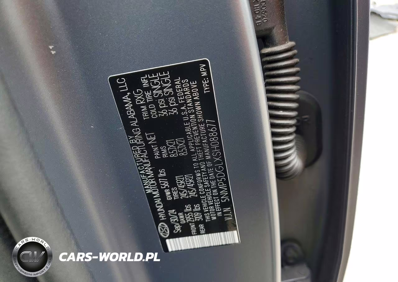 2025 Hyundai Santa Fe Calligraphy VIN:5NMP5DGLXSH088677 - 14
