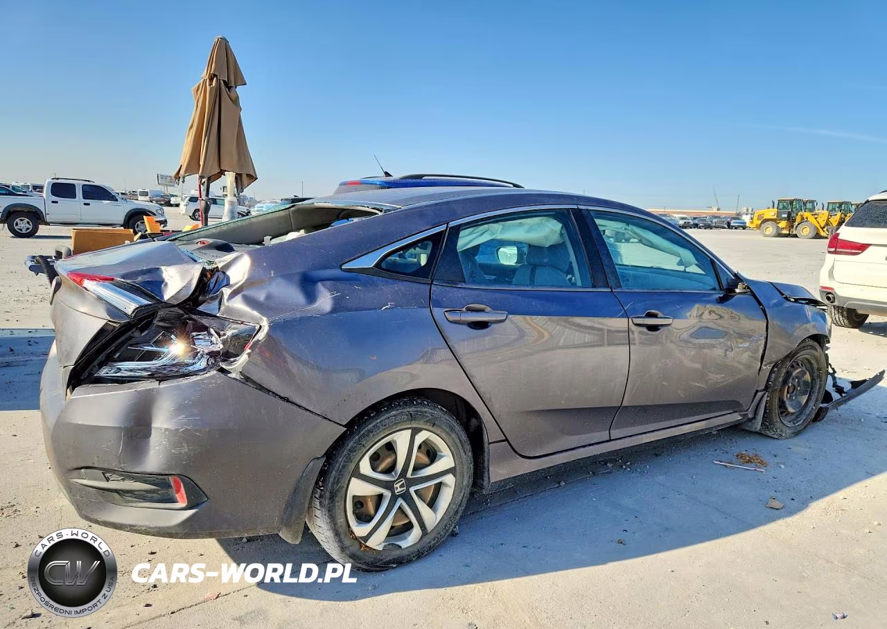 2017 Honda Civic Lx VIN:19XFC2F54HE065288 - 3
