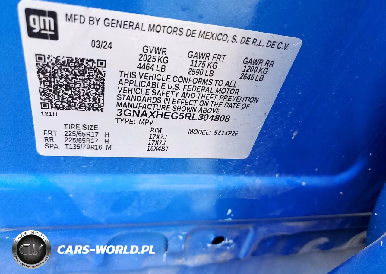 2024 Chevrolet Equinox Ls VIN:3GNAXHEG5RL304808 - 12