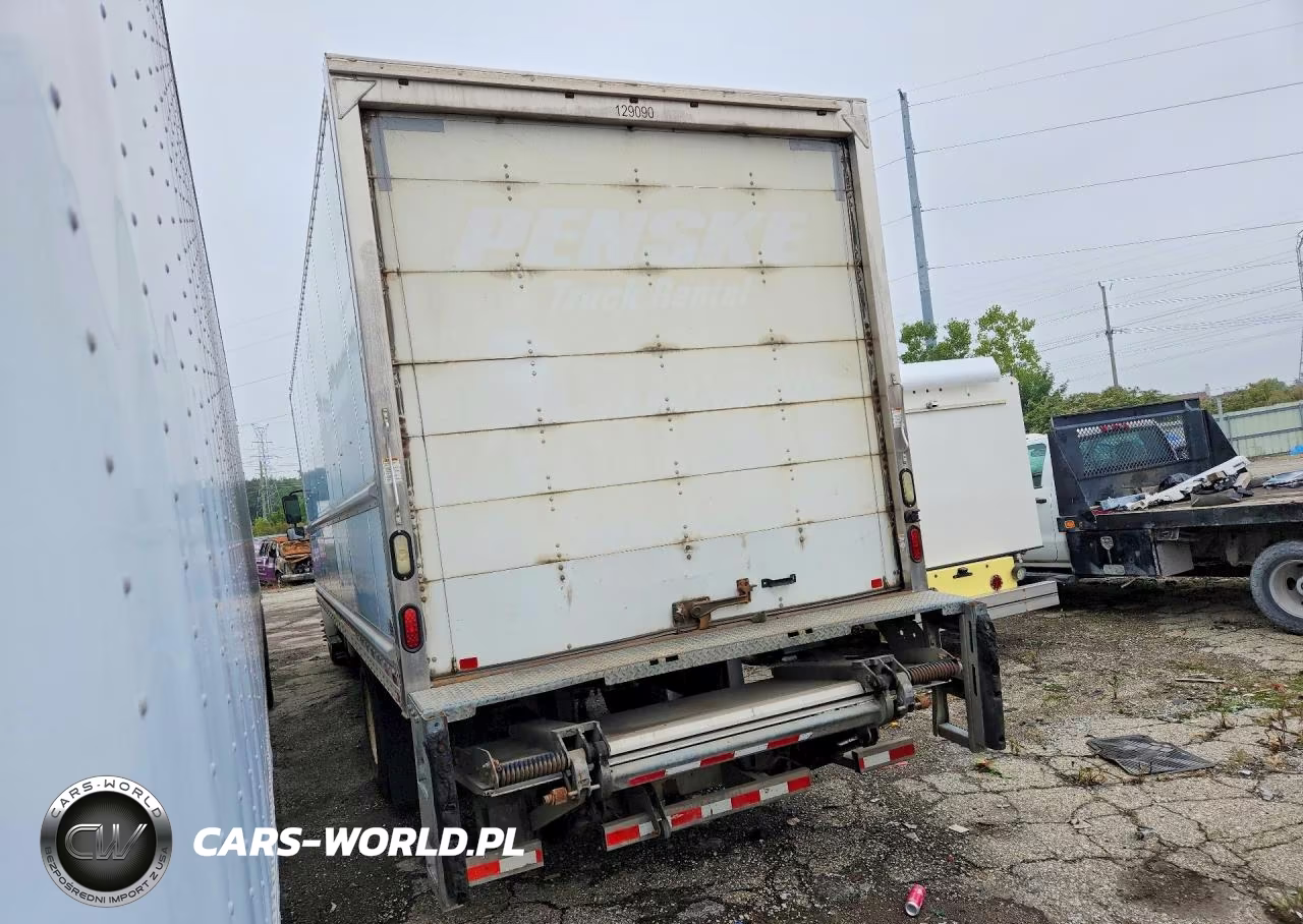 2016 Hino 258-268 Box Truck VIN:5PVNJ8JV2G4S60091 - 2