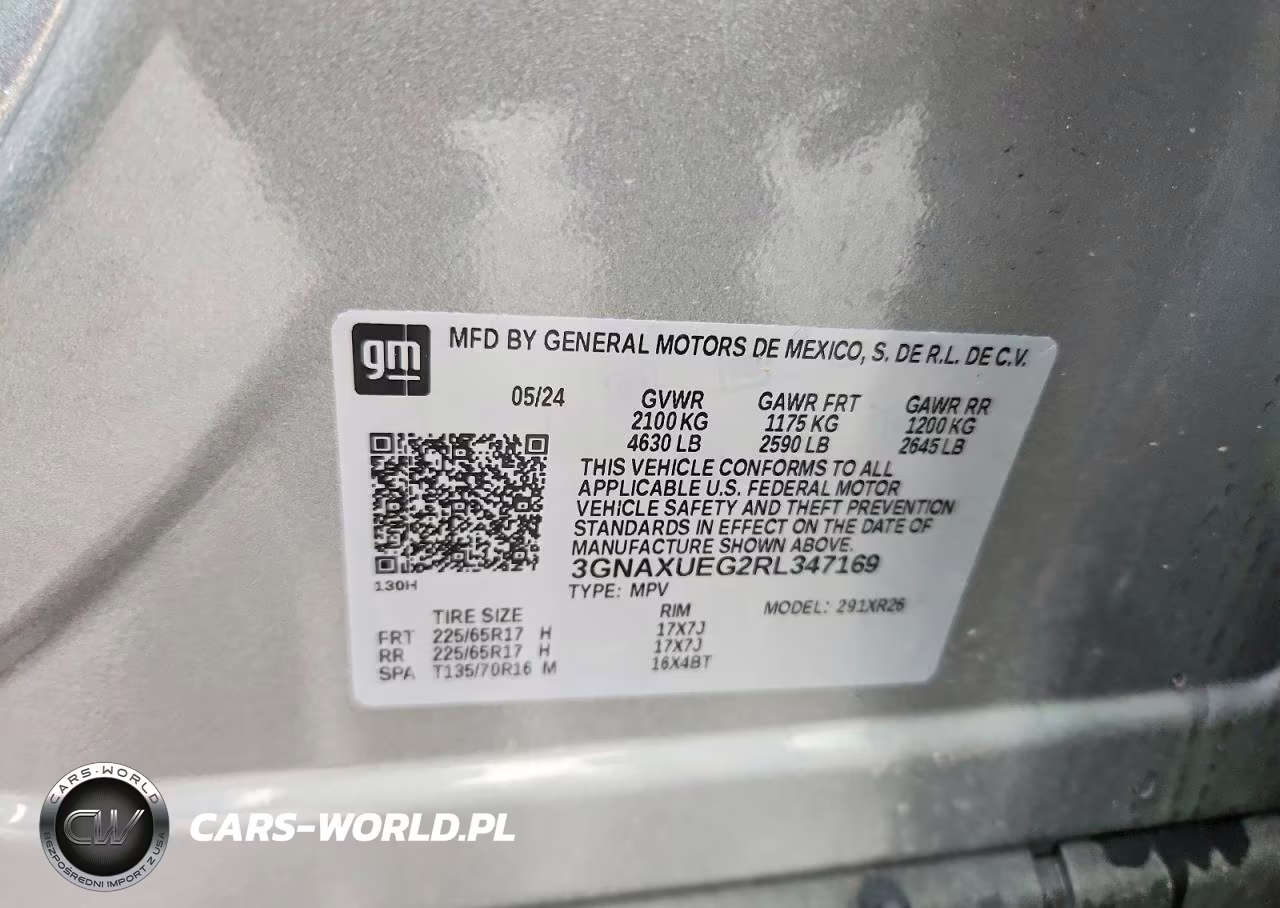 2024 Chevrolet Equinox Lt VIN:3GNAXUEG2RL347169 - 13
