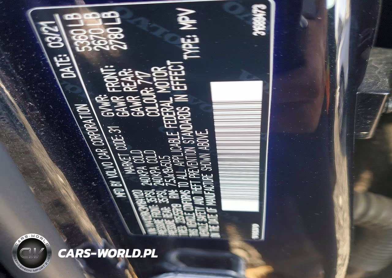2021 Volvo Xc60 T5 Momentum VIN:YV4102RK3M1841120 - 13