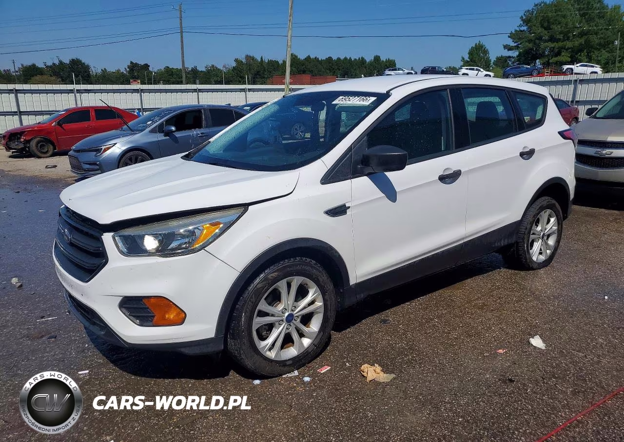 2018 Ford Escape S VIN:1FMCU0F76JUA33113 - 1