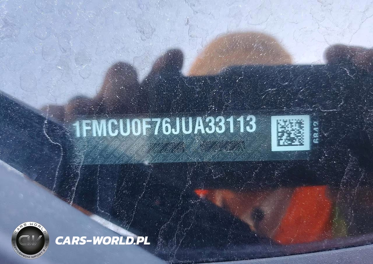 2018 Ford Escape S VIN:1FMCU0F76JUA33113 - 13