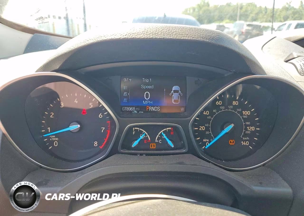 2018 Ford Escape S VIN:1FMCU0F76JUA33113 - 9