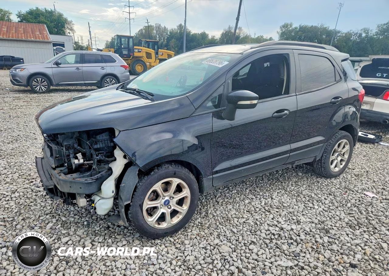 2018 Ford Ecosport Se VIN:MAJ3P1TE3JC222754 - 1