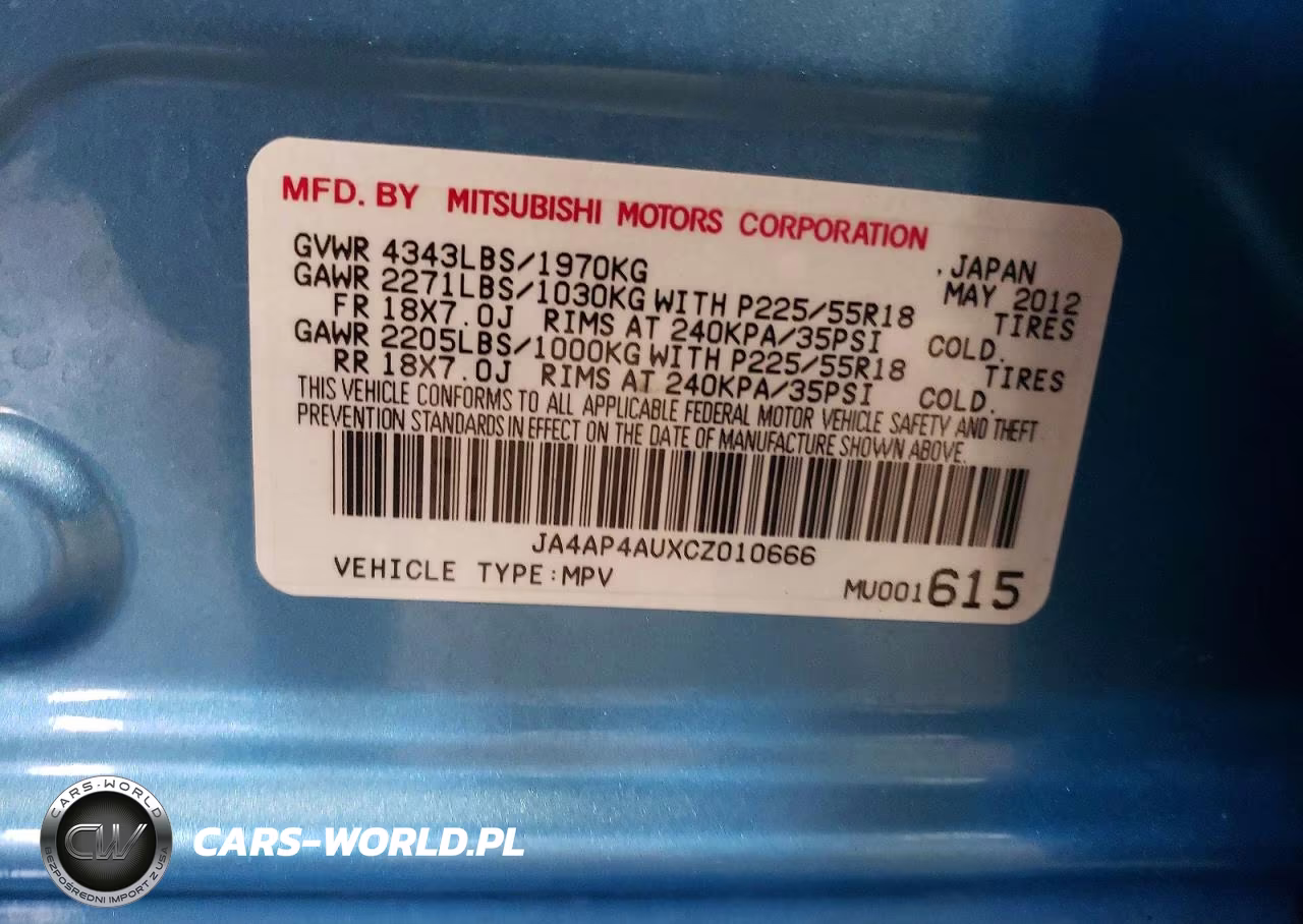 2012 Mitsubishi Outlander Sport Se VIN:JA4AP4AUXCZ010666 - 13