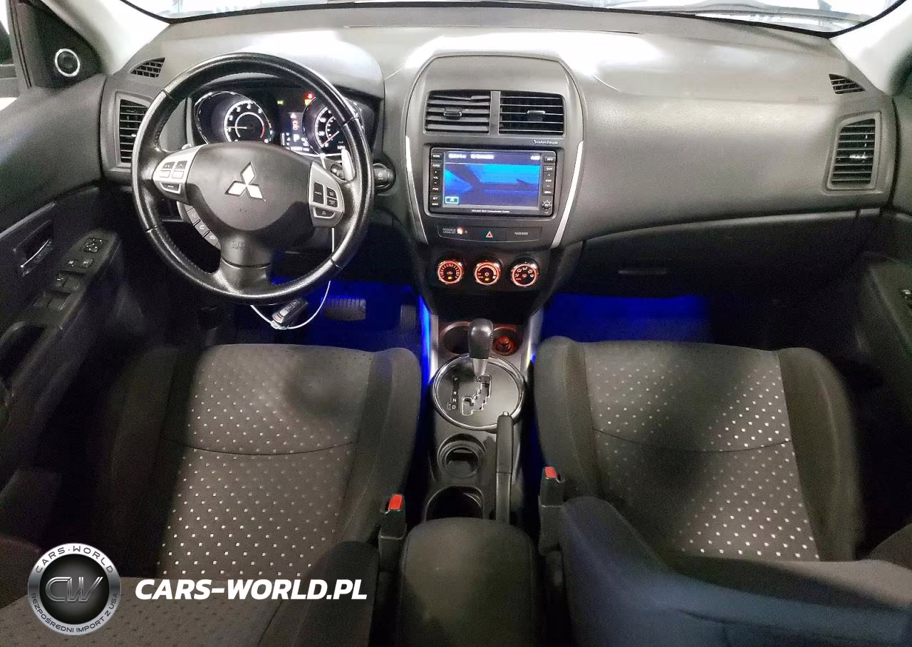 2012 Mitsubishi Outlander Sport Se VIN:JA4AP4AUXCZ010666 - 8