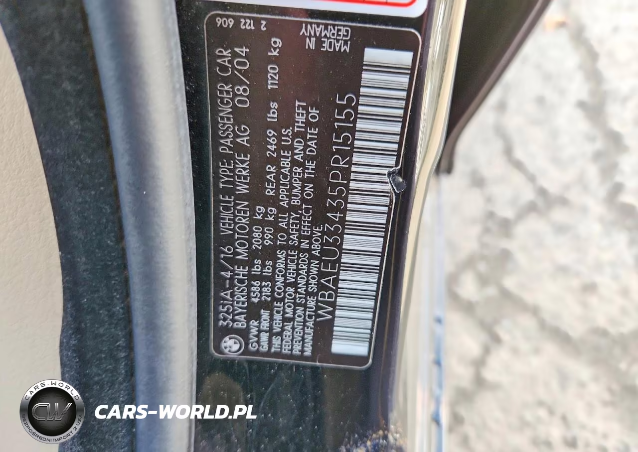 2005 BMW 325 Xi VIN:WBAEU33435PR15155 - 12
