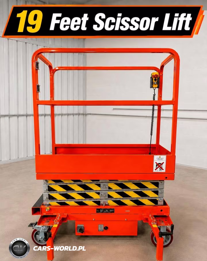 2026 22 Ft Electric Scissor Lift Man Lift Aerial Work Platform VIN:38912897 - 2
