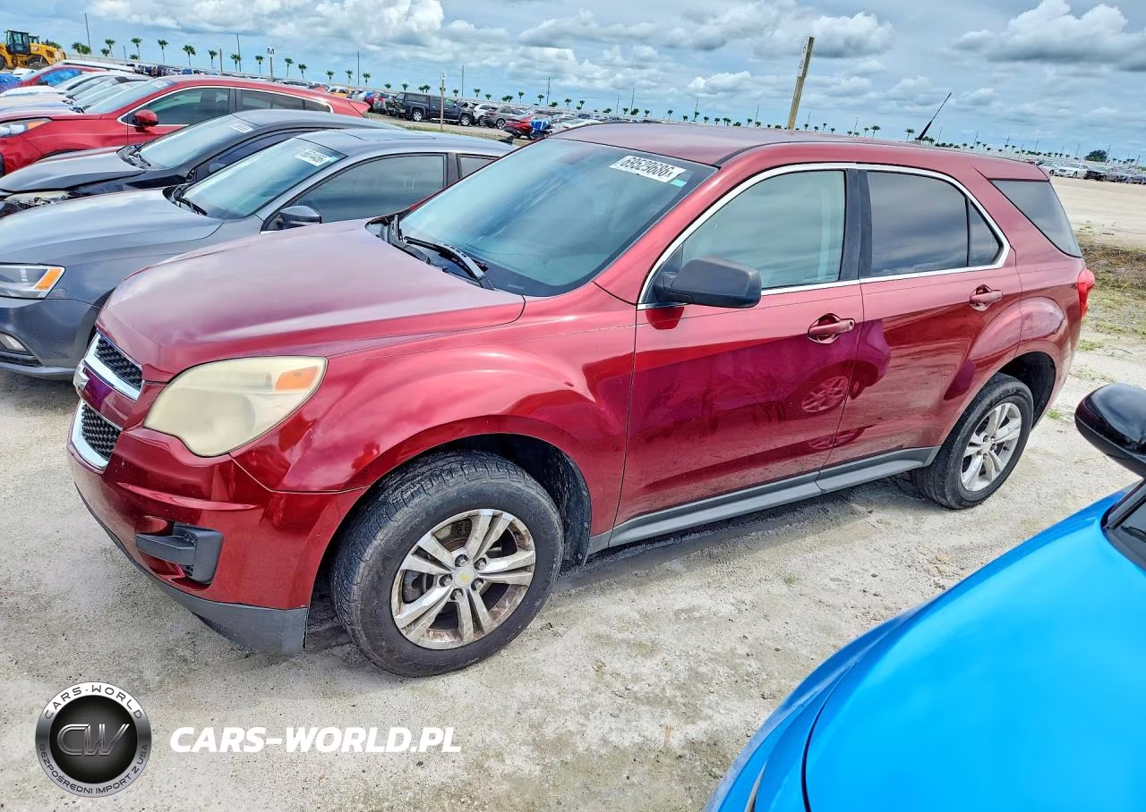 2010 Chevrolet Equinox Ls VIN:2CNALBEW8A6308932 - 1