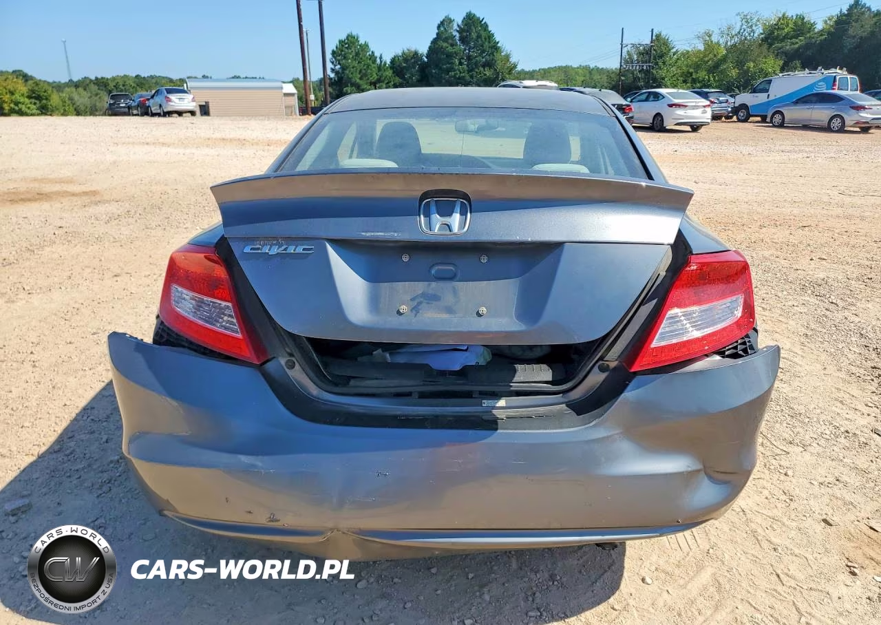 2012 Honda Civic Lx VIN:2HGFG3B57CH532654 - 6