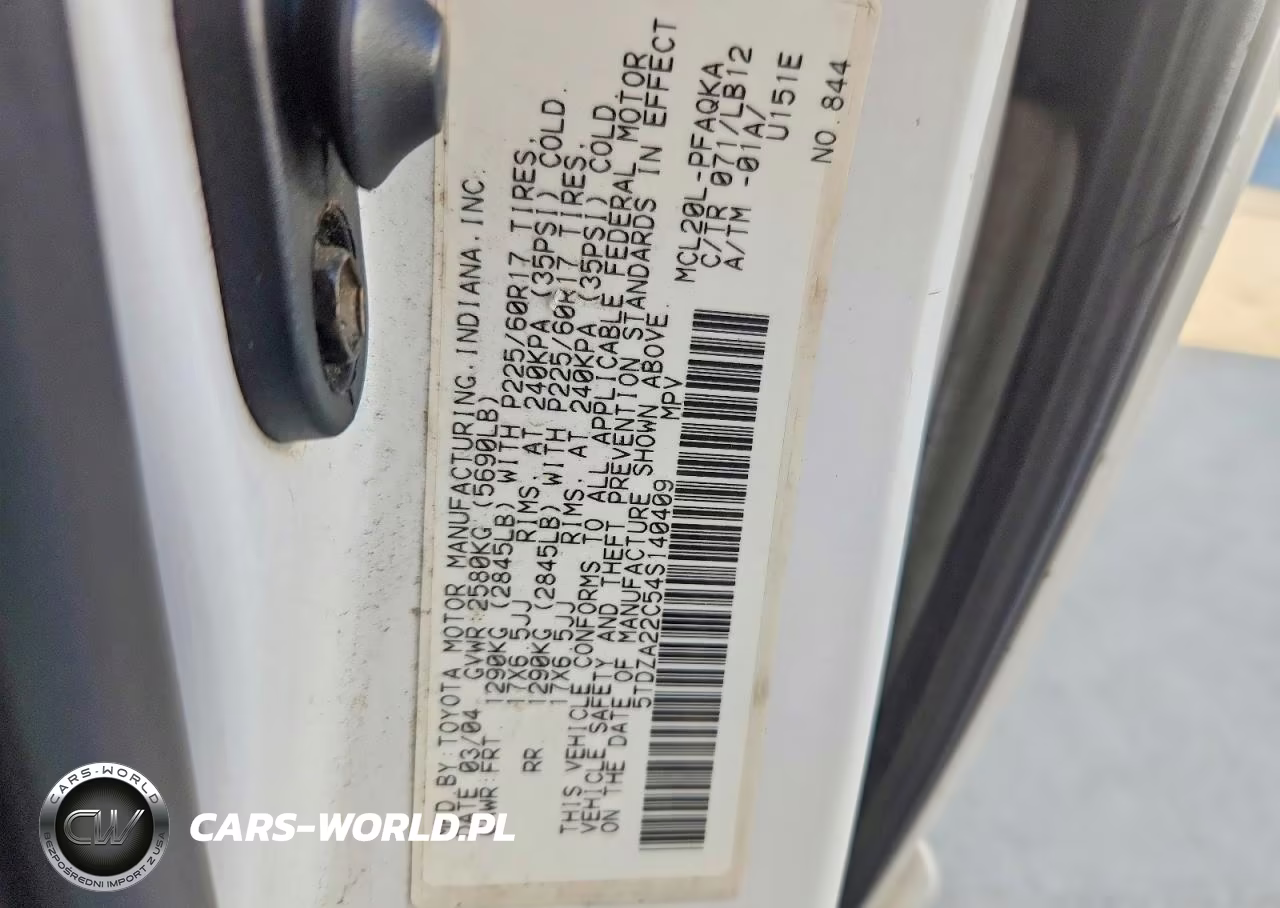 2004 Toyota Sienna Xle Limited 7 Passenger VIN:5TDZA22C54S140409 - 13