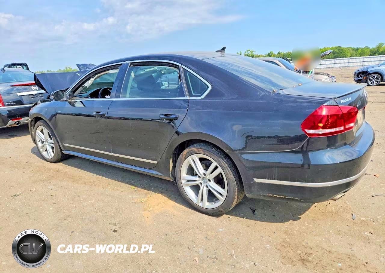 2015 Volkswagen Passat Sel VIN:1VWCV7A39FC100330 - 2