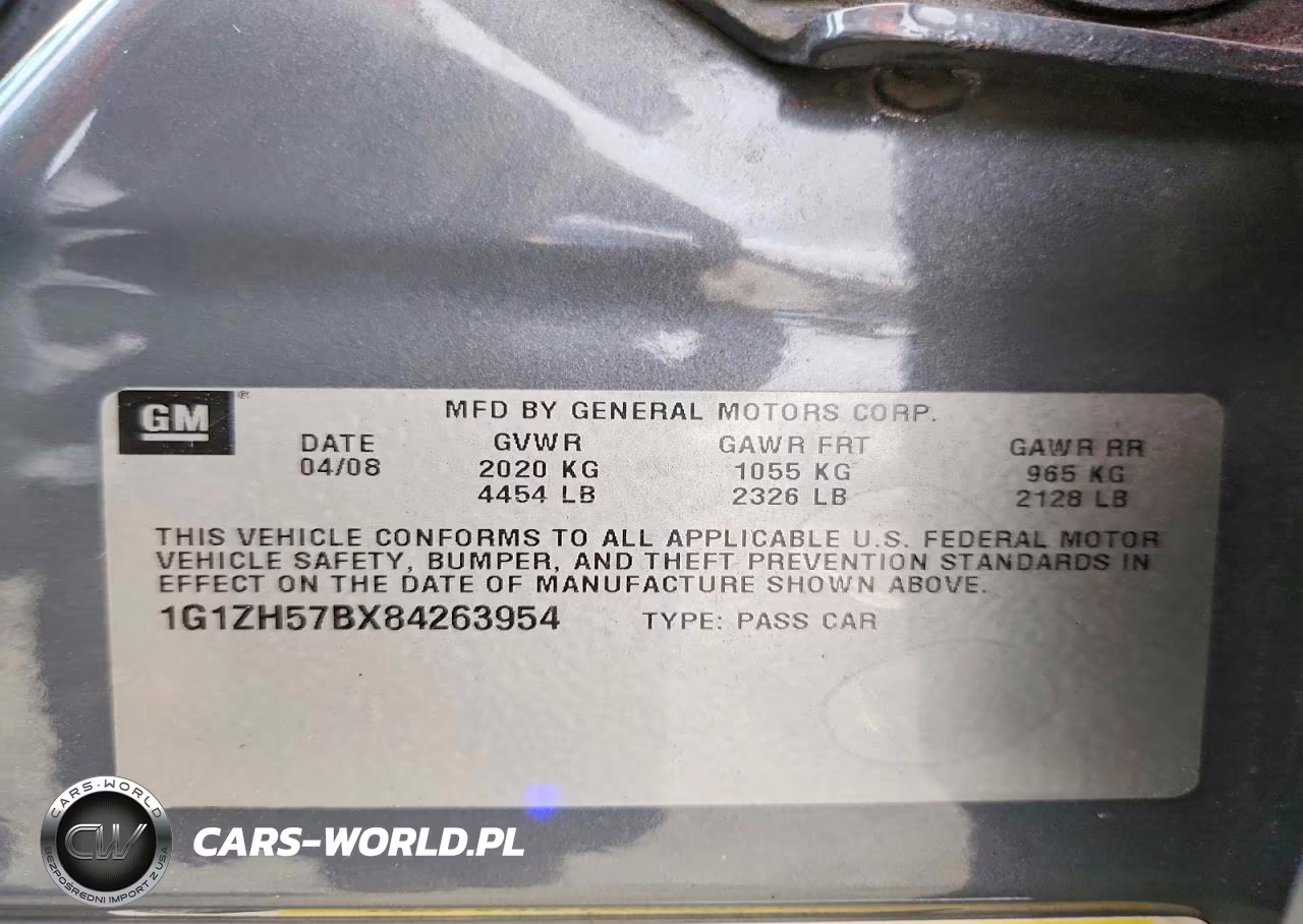 2008 Chevrolet Malibu 1Lt VIN:1G1ZH57BX84263954 - 12