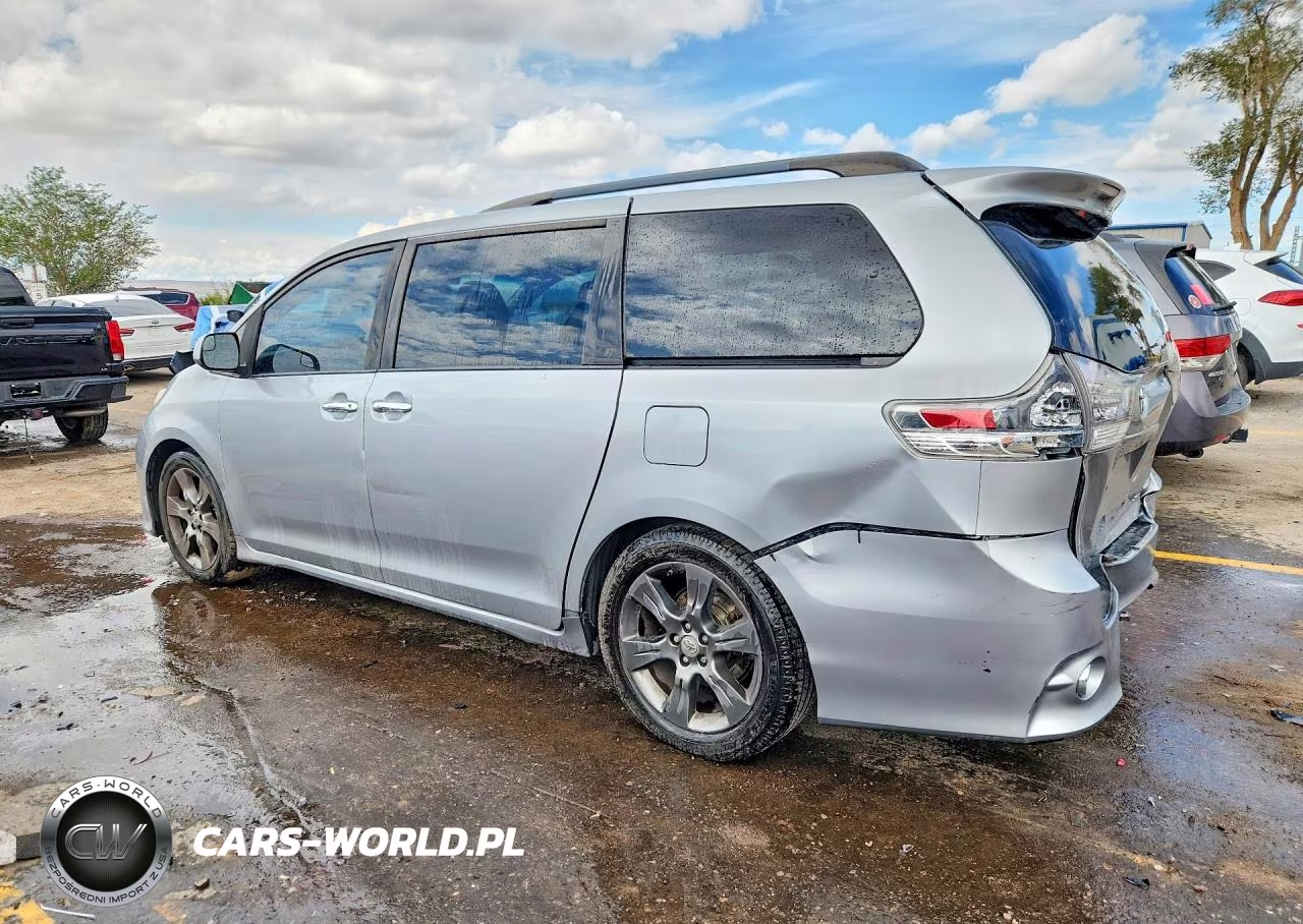 2015 Toyota Sienna Sport VIN:5TDXK3DC4FS644329 - 2