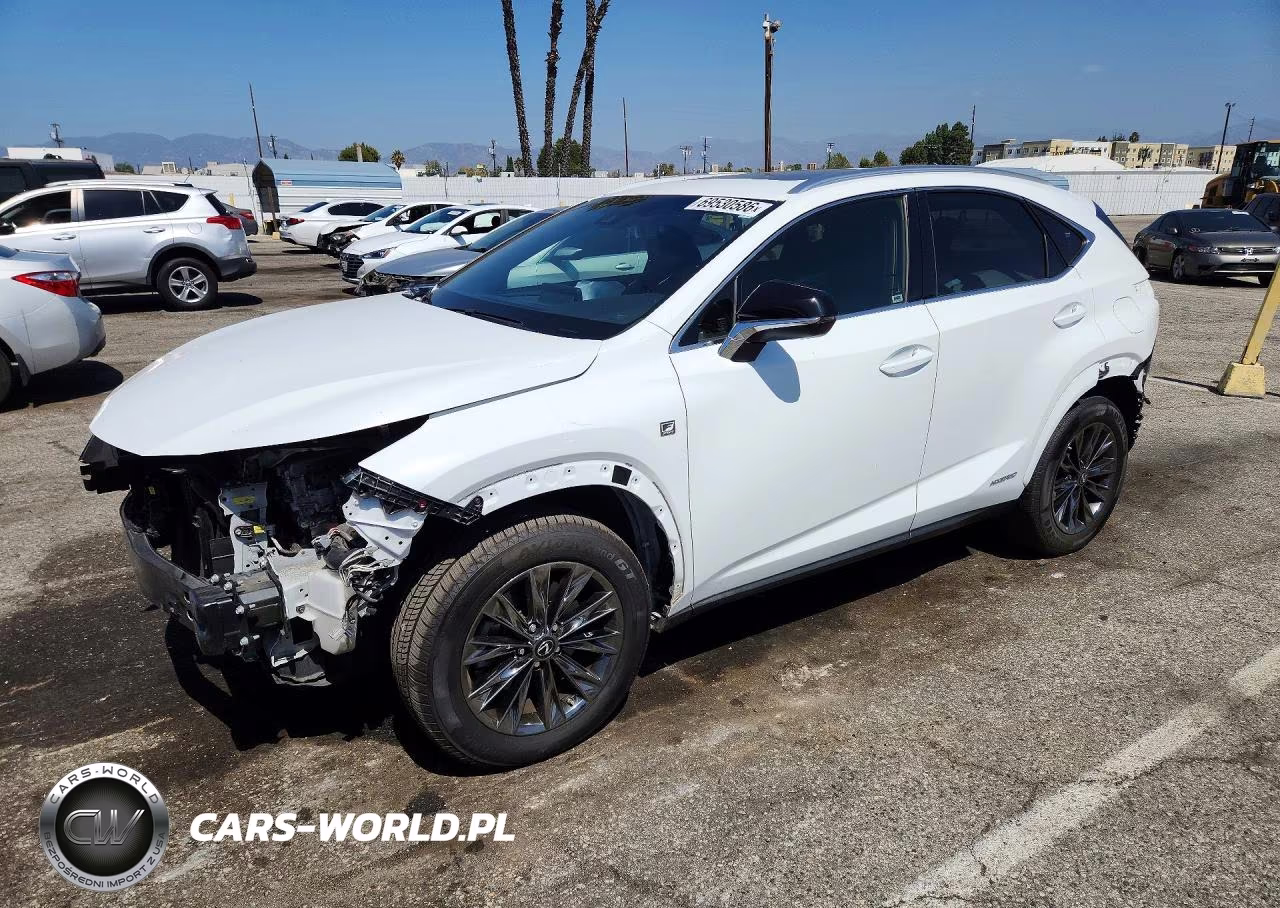 2021 Lexus Nx 300H F Sport Black Line VIN:JTJSJRDZ1M5012683 - 1