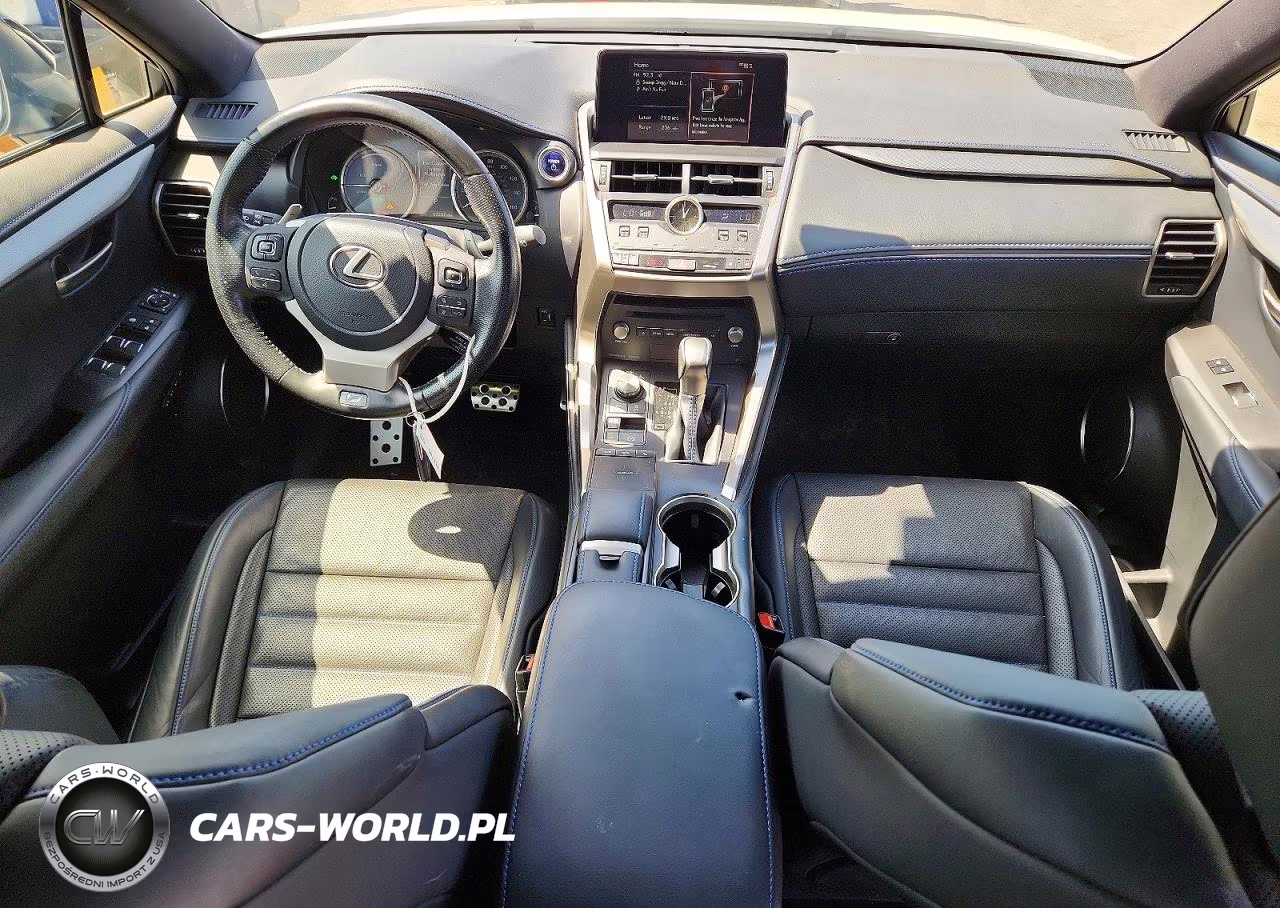 2021 Lexus Nx 300H F Sport Black Line VIN:JTJSJRDZ1M5012683 - 8