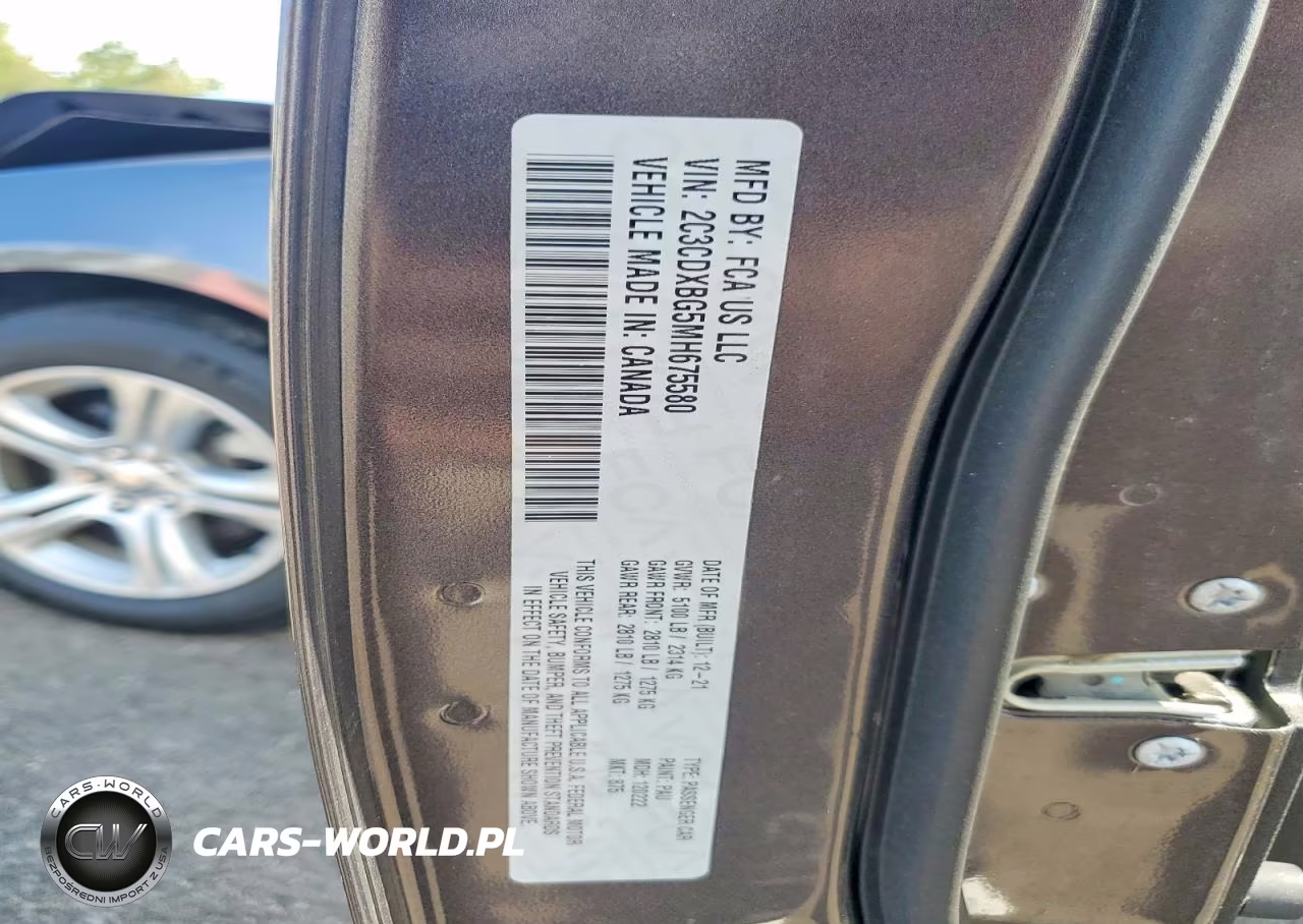 2021 Dodge Charger Sxt VIN:2C3CDXBG5MH675580 - 12