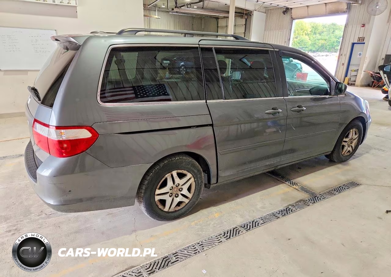 2007 Honda Odyssey Exl VIN:5FNRL38757B056822 - 3
