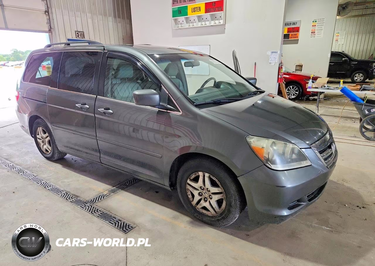 2007 Honda Odyssey Exl VIN:5FNRL38757B056822 - 4