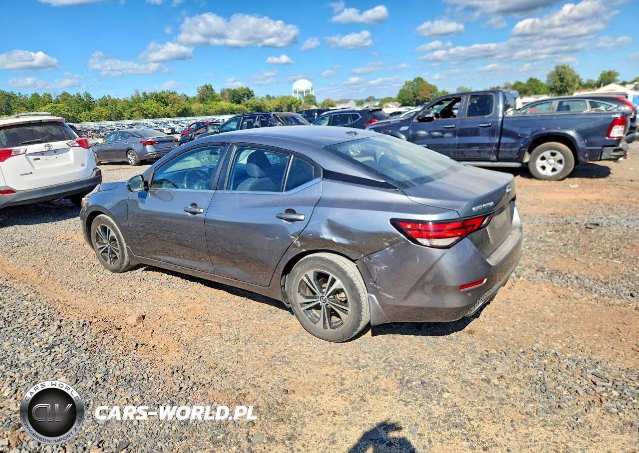 2021 Nissan Sentra Sv VIN:3N1AB8CV0MY325136 - 2