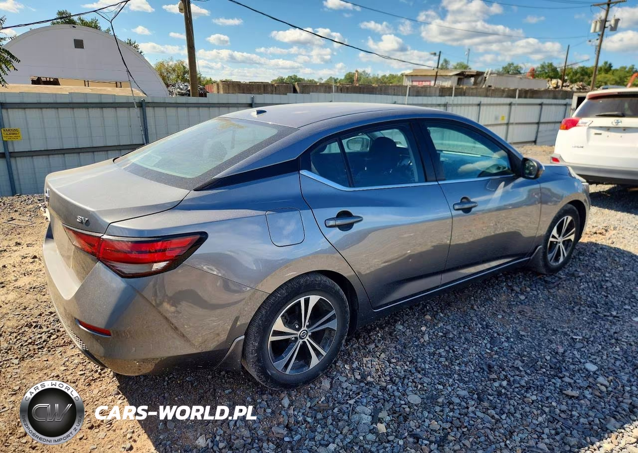 2021 Nissan Sentra Sv VIN:3N1AB8CV0MY325136 - 3
